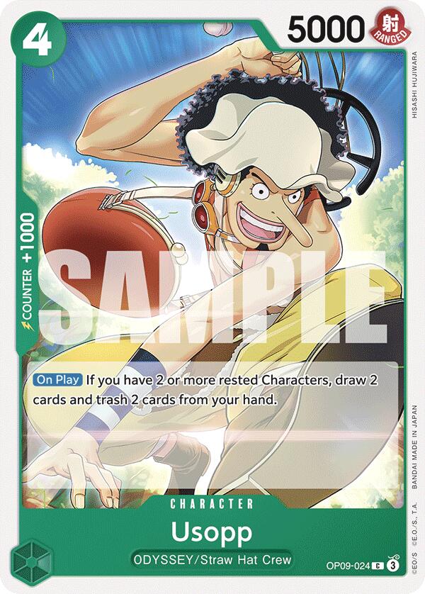 one piece card game usopp OP10 IM NOT USOPP (Collection Series) Custom Art clear acrylic holder that perfectly accentuates the stunning visual design and character artwork Usopp - Romance Dawn -