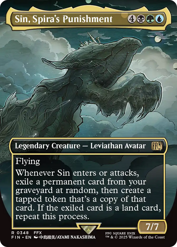 borderless final fantasy mtg FOIL Cloud, Ex-SOLDIER (Borderless) from Commander: FINAL FANTASY Magic the Gathering Proxy