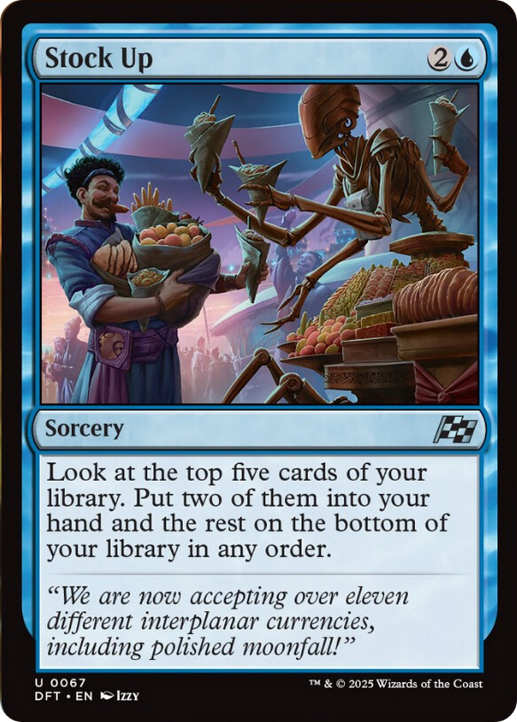 aetherdrift mtg cards Stock Up [Aetherdrift]