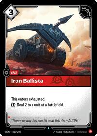 Origins - Iron Ballista (Foil)