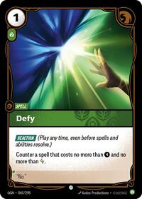 Origins - Defy (Foil)