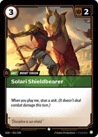 Origins - Solari Shieldbearer (Foil)