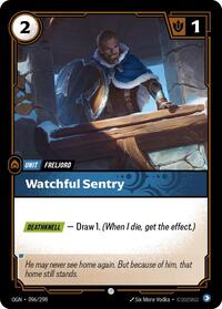 Origins - Watchful Sentry (Foil)