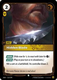 Origins - Hidden Blade (Foil)