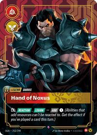Origins - Darius - Hand of Noxus (Foil)