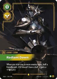 Origins - Leona - Radiant Dawn (Overnumbered) (Foil)