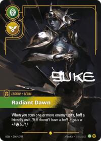 Origins - Leona - Radiant Dawn (Signature) (Foil)