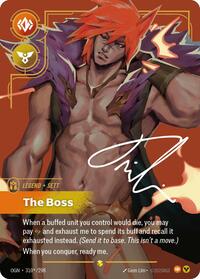Origins - Sett - The Boss (Signature) (Foil)