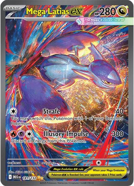 POKEMON TCG - Mega Latias ex 181/132 ME01 Mega Evolution