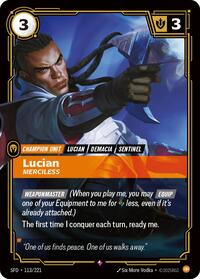 Spiritforged - Lucian - Merciless (Foil)