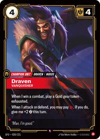 Spiritforged - Draven - Vanquisher (Foil)