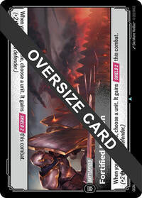 Origins - Fortified Position (Oversized)