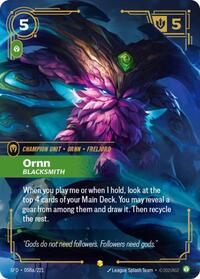 Spiritforged - Ornn - Blacksmith (Alternate Art) (Foil)