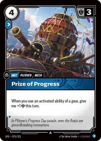Spiritforged - Prize of Progress (Foil)