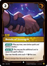 Spiritforged - Bonds of Strength (Foil)