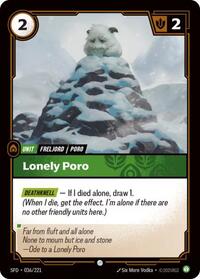 Spiritforged - Lonely Poro (Foil)