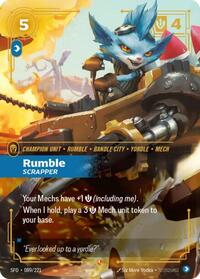 Spiritforged - Rumble - Scrapper (Foil)