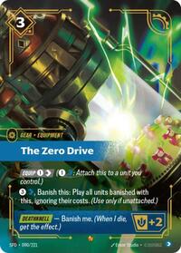 Spiritforged - The Zero Drive (Foil)