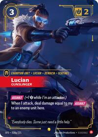 Spiritforged - Lucian - Gunslinger (Alternate Art) (Foil)