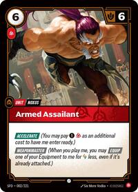 Spiritforged - Armed Assailant (Foil)