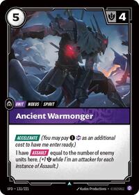 Spiritforged - Ancient Warmonger