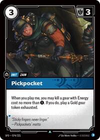 Spiritforged - Pickpocket