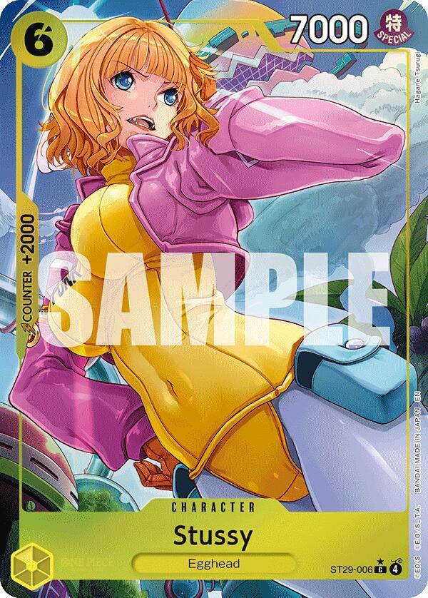 Stussy (Full Art) - Starter Deck 29: Egghead (ST-29) (Display Case)