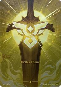 Spiritforged - Order Rune (Alternate Art) (Foil)