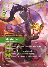 Unleashed - Master Yi - Unstoppable (Foil)