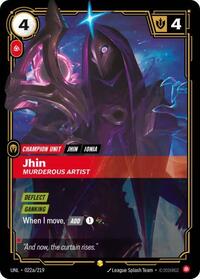 Unleashed - Jhin - Murderous Artist (Alternate Art) (Foil)