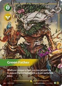 Unleashed - Ivern - Green Father (Signature) (Foil)