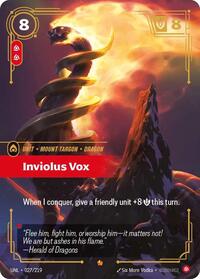 Unleashed - Inviolus Vox (Foil)