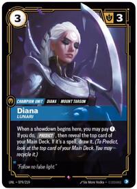 Unleashed - Diana - Lunari (Foil)