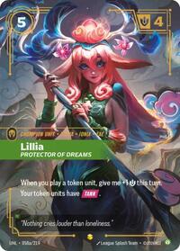 Unleashed - Lillia - Protector of Dreams (Alternate Art) (Foil)