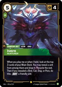 Unleashed - Ivern - Nurturer (Alternate Art) (Foil)