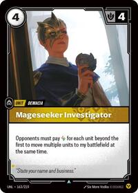 Unleashed - Mageseeker Investigator