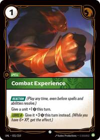 Unleashed - Combat Experience (Foil)