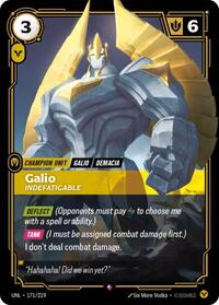 Unleashed - Galio - Indefatigable (Foil)