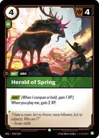 Unleashed - Herald of Spring (Foil)
