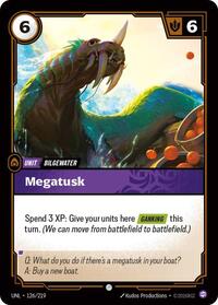 Unleashed - Megatusk (Foil)
