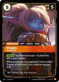 Unleashed - Poppy - Paragon (Foil)