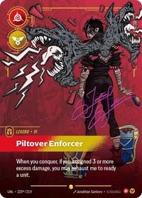 Unleashed - Vi - Piltover Enforcer (Signature) (Foil)