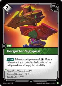 Unleashed - Forgotten Signpost