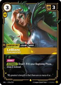 Unleashed - LeBlanc - Fragmented (Alternate Art) (Foil)