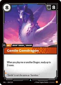 Unleashed - Gentle Gemdragon (Foil)