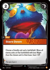 Unleashed - Stare Down (Foil)