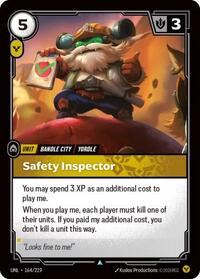 Unleashed - Safety Inspector (Foil)
