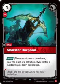 Unleashed - Monster Harpoon (Foil)
