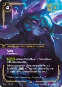Unleashed - Vex - Apathetic (Foil)