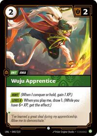 Unleashed - Wuju Apprentice (Foil)